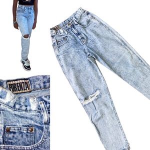 Vintage Forenza Acidwash High Waist Jeans Size 6